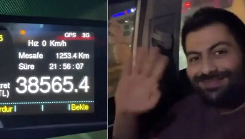 Taksimetre 22 Saat Açık Kaldı: Şehir Şehir Dolaşan Eşsiz Yolculuk!