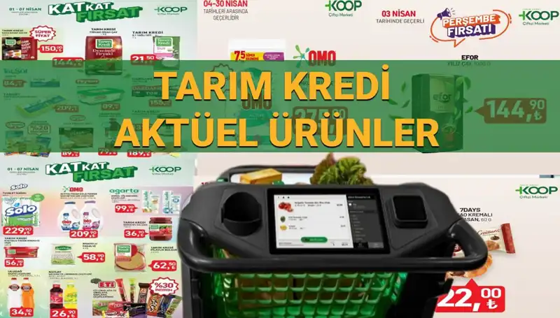 Tarım Kredi Marketleri'nden Nisan Ayına Özel İndirimler Büyülüyor!
