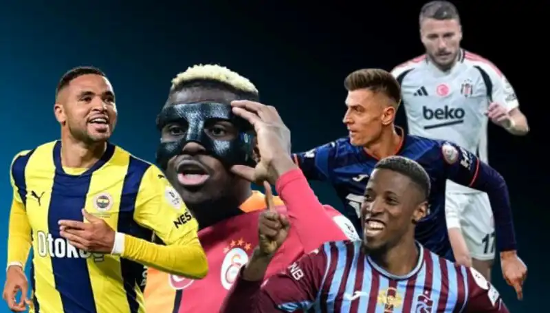 Süper Lig Gol Krallığı Yarışı: Osimhen, Banza ve En-Nesyri Kim Önde?