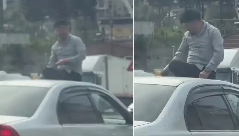 Trafikte Pes Dedirten Görüntü: Otomobil Üzerinde Pırlanta gibi Alem Yapanlar