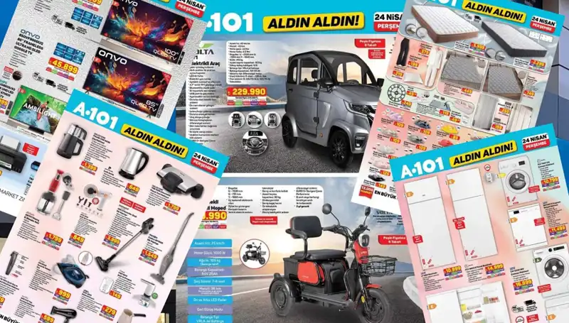 A101 Şirketinden Çarpıcı Yenilik: Perde, Halı ve Elektronik Ürünler Satışta!